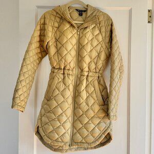 Athleta Whisper Featherless Puffer Parka XS Serpentine